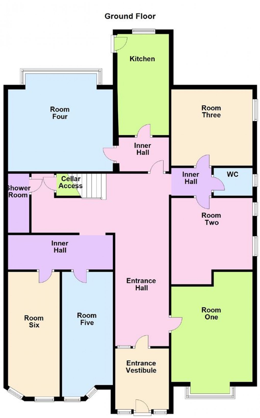 Floorplan for Manchester Road, Buxton