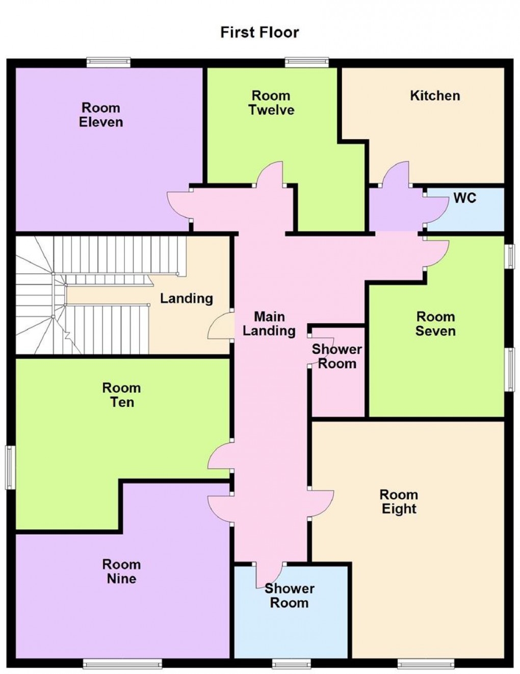 Floorplan for Manchester Road, Buxton