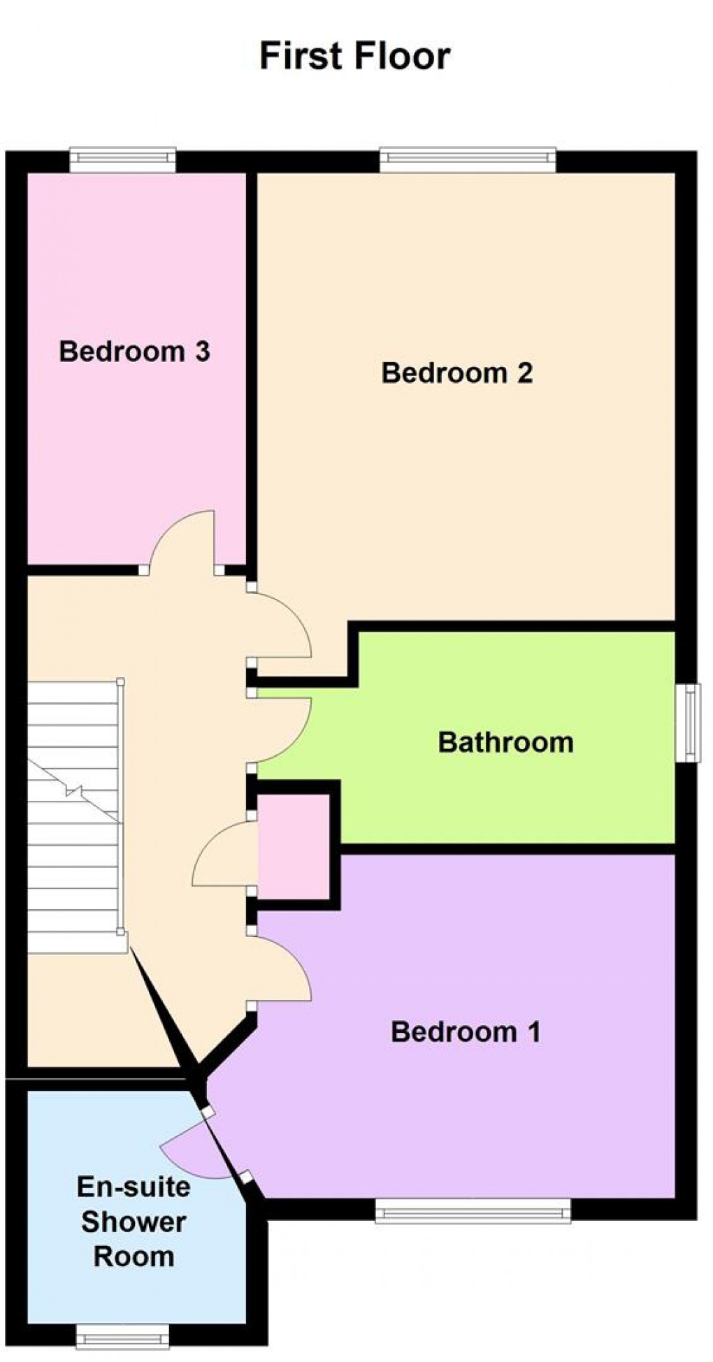 Floorplan for The Meadows, Dove Holes