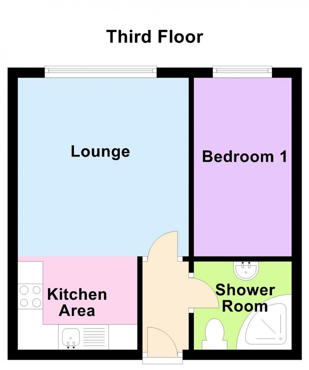 Floorplan for Eagle Parade, Buxton