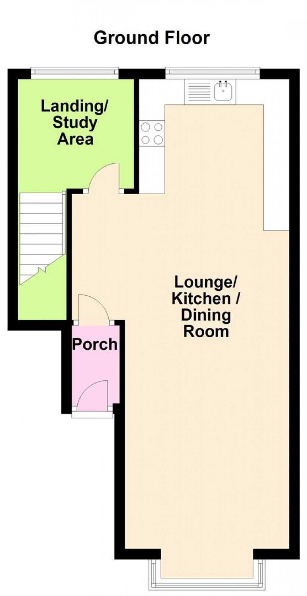 Floorplan for Fairfield Road, Buxton