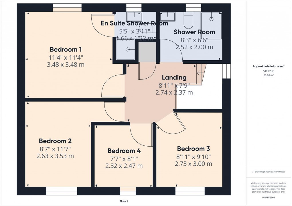 Floorplan for Beech View Drive, Buxton