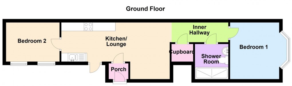 Floorplan for London Road, Buxton