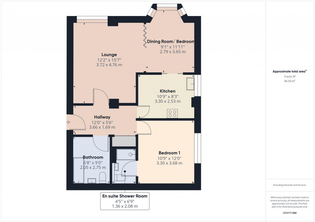 Floorplan for Hardwick Mount, Buxton