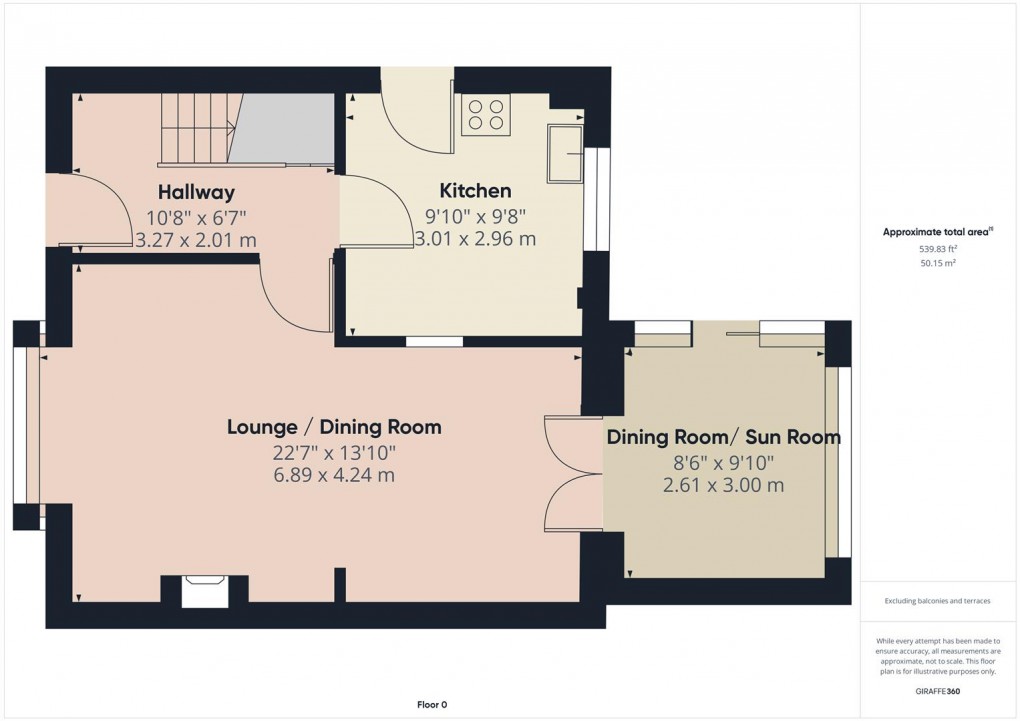 Floorplan for Bench Road, Buxton