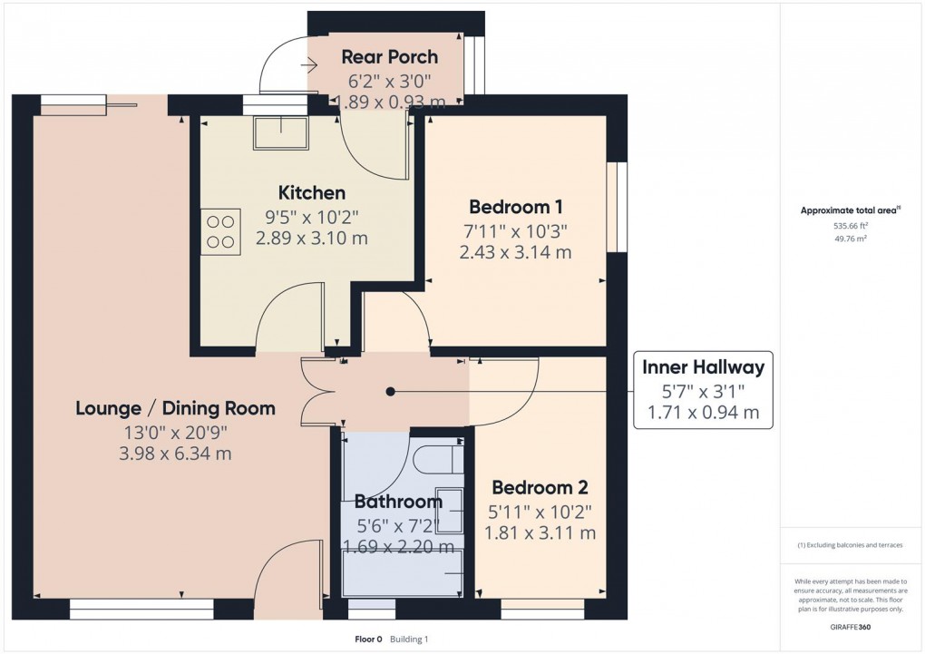 Floorplan for Manchester Road, Buxton