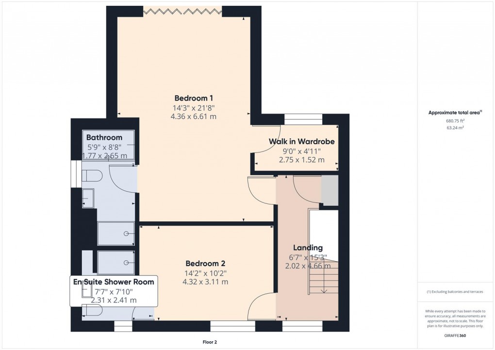 Floorplan for Lightwood Road, Buxton