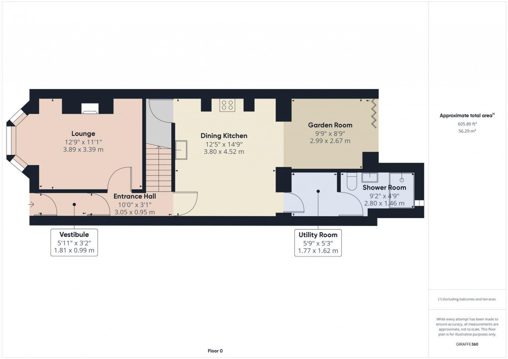 Floorplan for Sylvan Cliff, Buxton