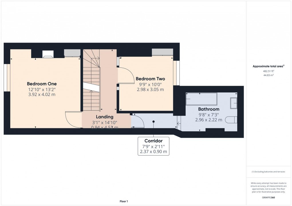 Floorplan for Sylvan Cliff, Buxton