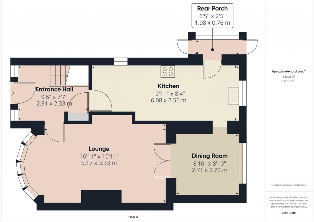 Floorplan for Lathkil Grove, Buxton