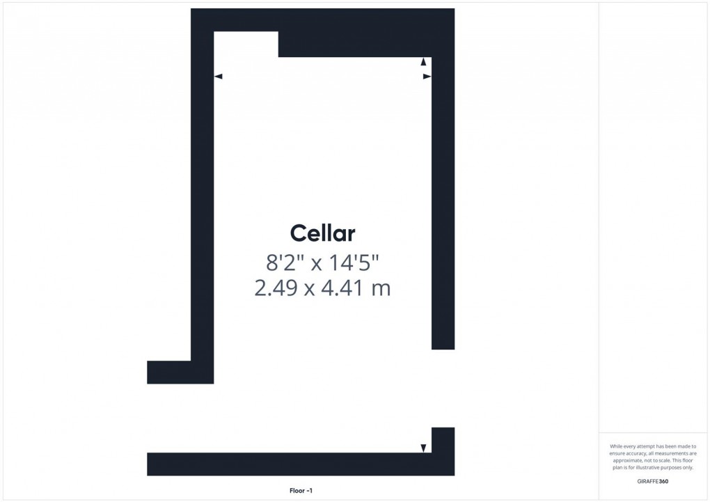 Floorplan for Dale Road, Buxton