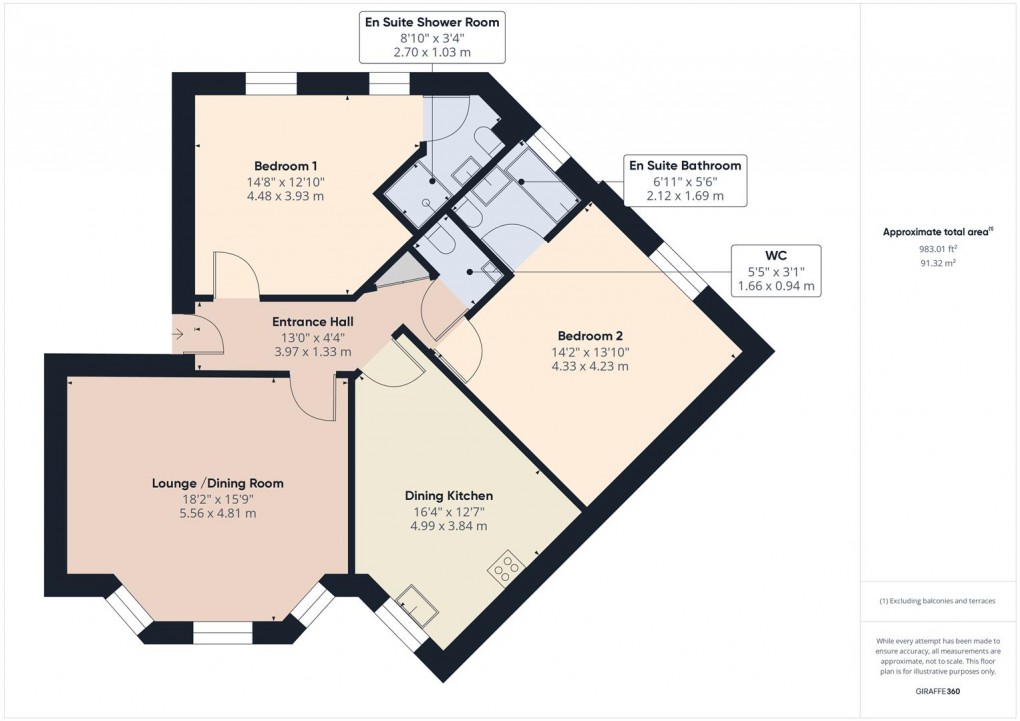 Floorplan for Park Road, Buxton