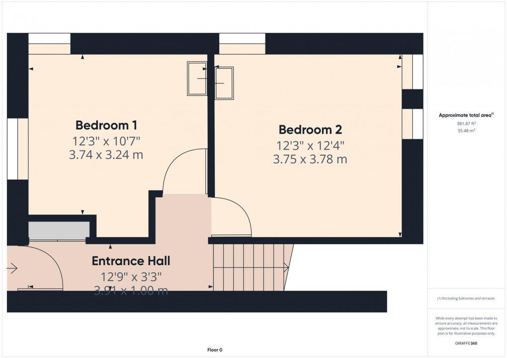 Floorplan for South Street, Buxton