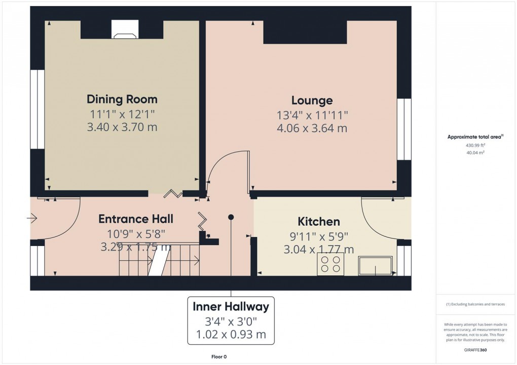 Floorplan for Nunsfield Road, Buxton