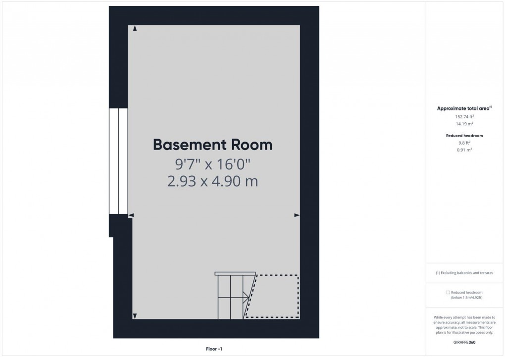 Floorplan for Nunsfield Road, Buxton