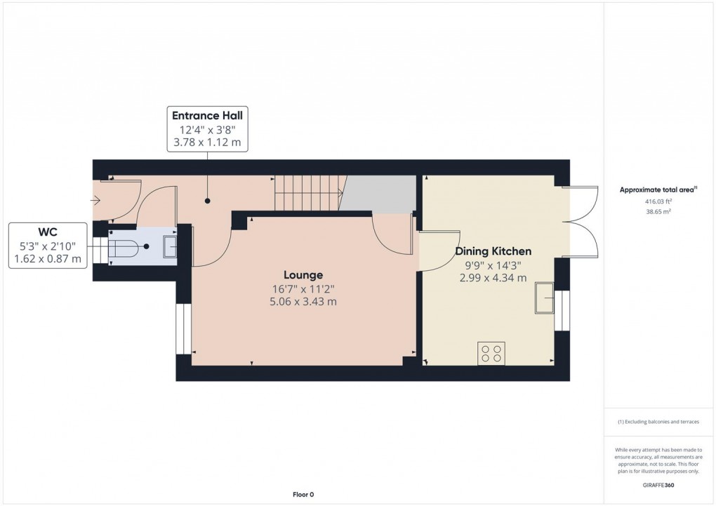 Floorplan for Granby Road, Buxton