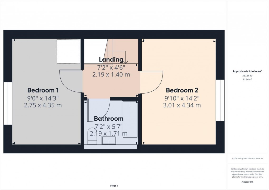 Floorplan for Granby Road, Buxton