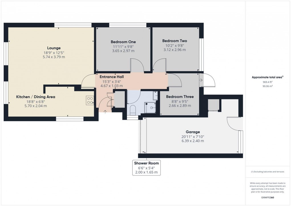 Floorplan for Brooklands Avenue, Chapel-En-Le-Frith, High Peak