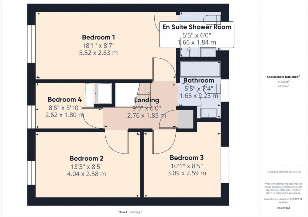 Floorplan for Wye Head Close, Buxton