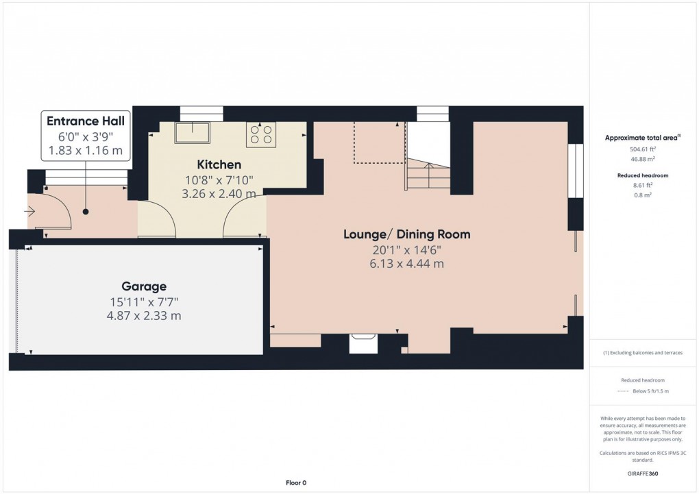 Floorplan for Somerset Close, Buxton