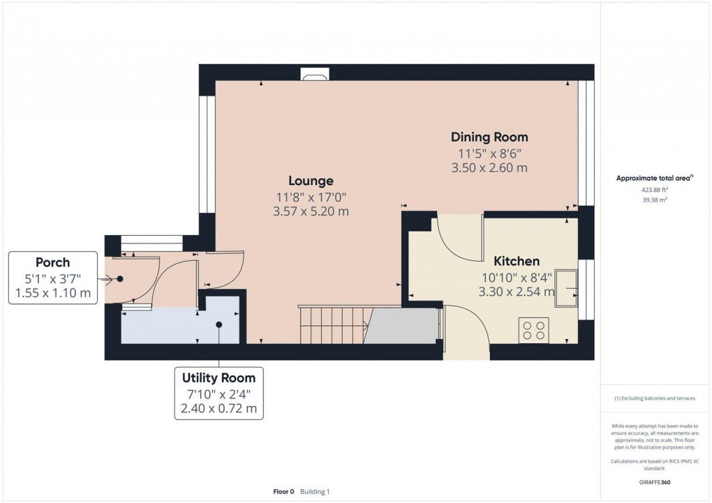 Floorplan for Glenmoor Road, Buxton