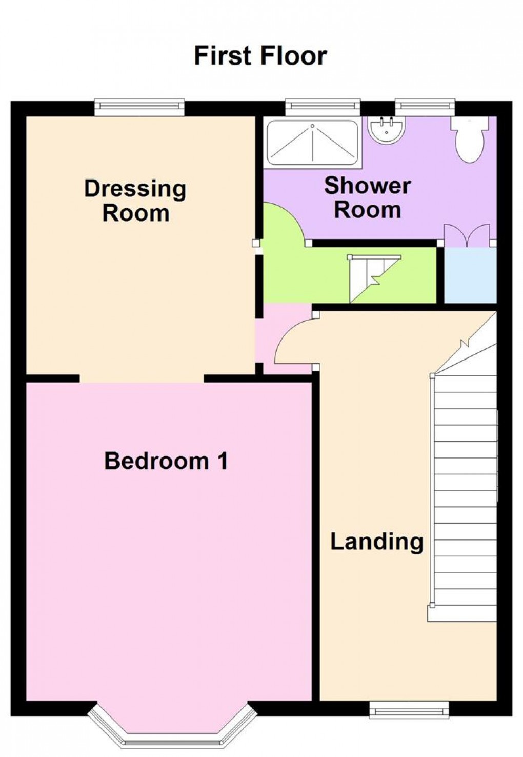 Floorplan for St. James Terrace, Buxton