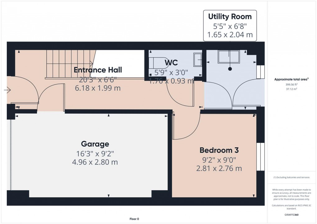 Floorplan for Springdale, Buxton