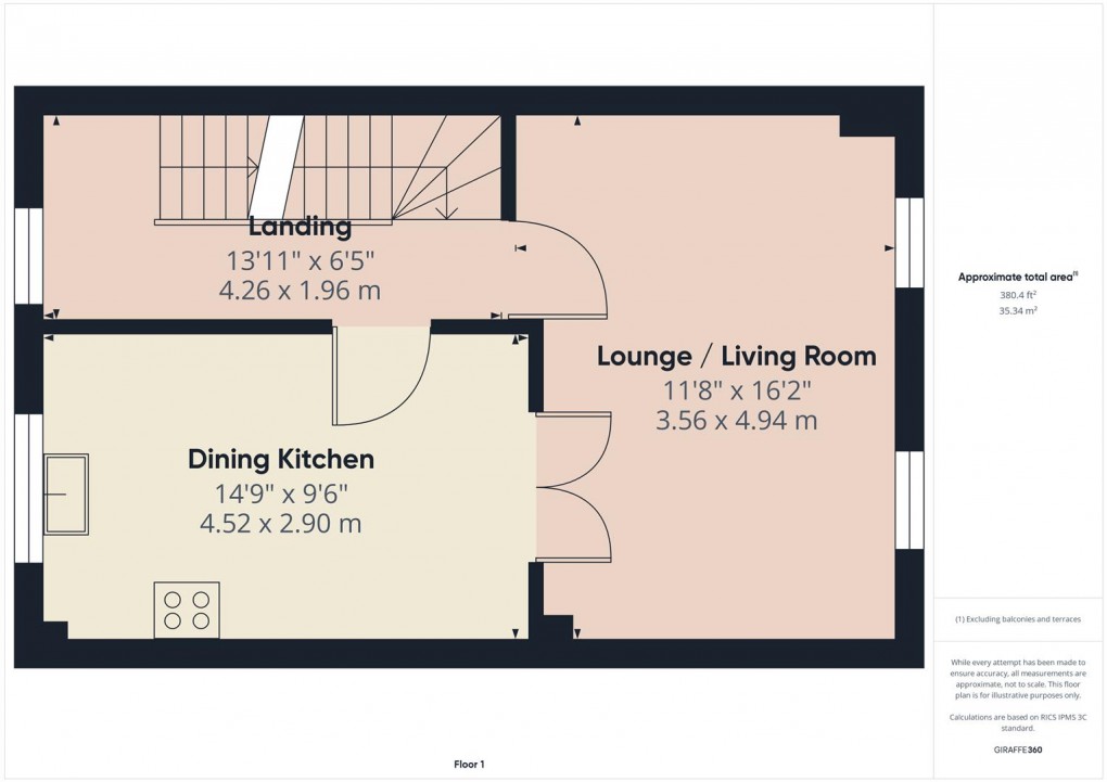 Floorplan for Springdale, Buxton