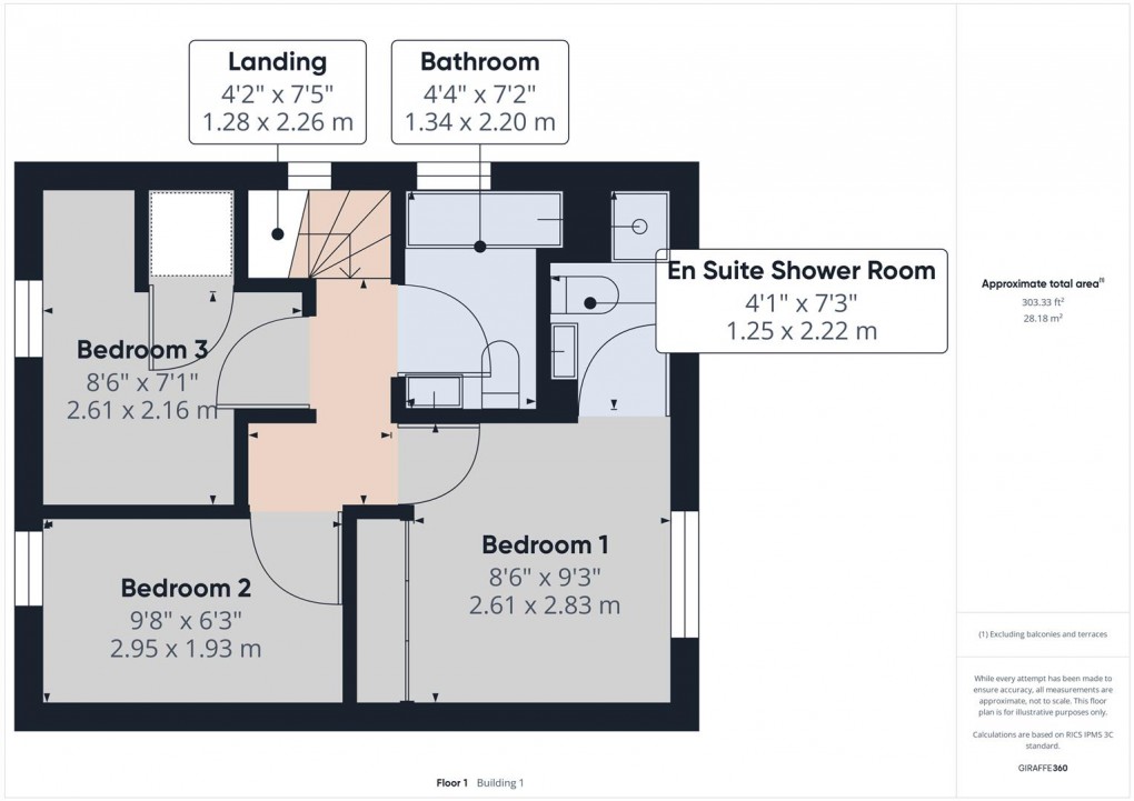 Floorplan for Birch Close, Buxton