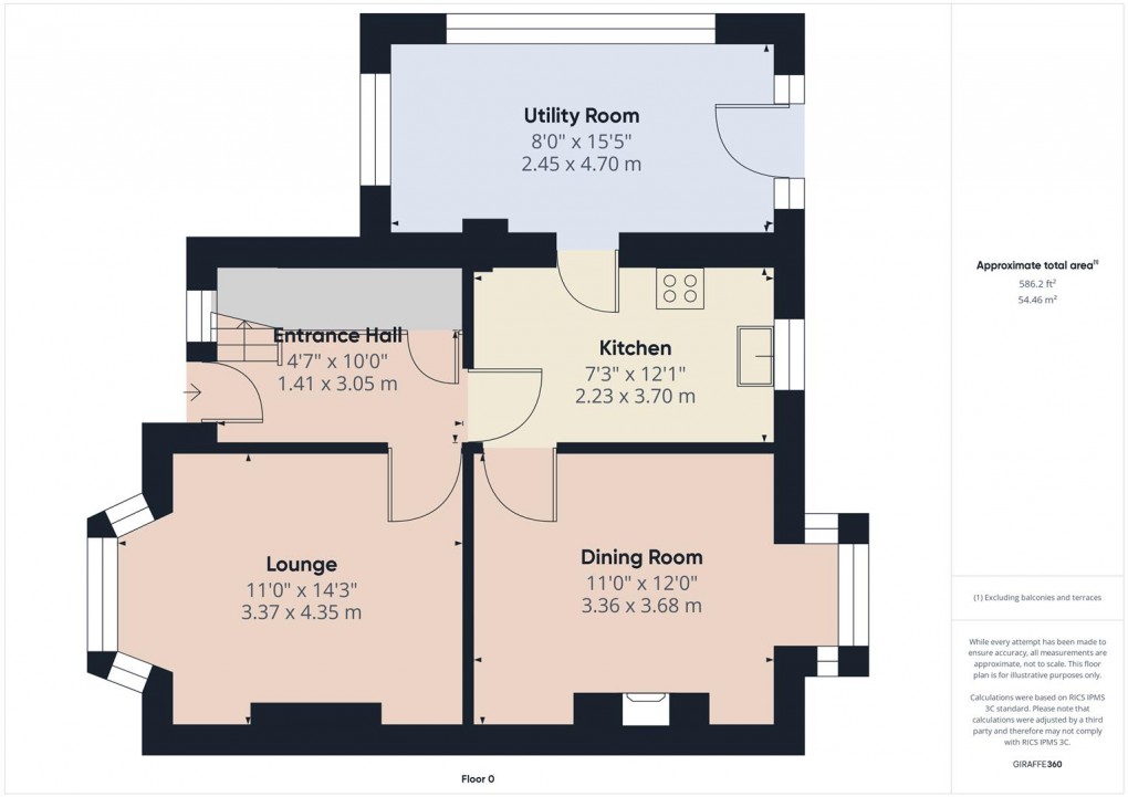 Floorplan for Sylvan Cliff, Buxton