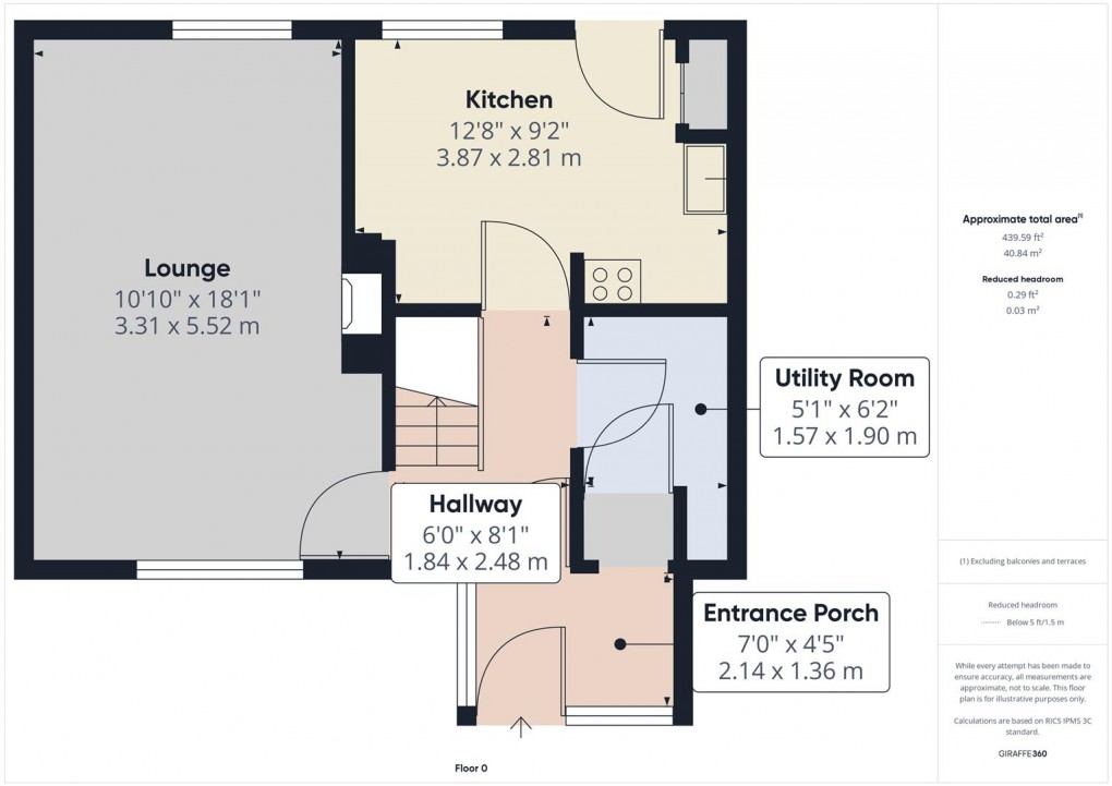 Floorplan for Chatsworth Road, Buxton