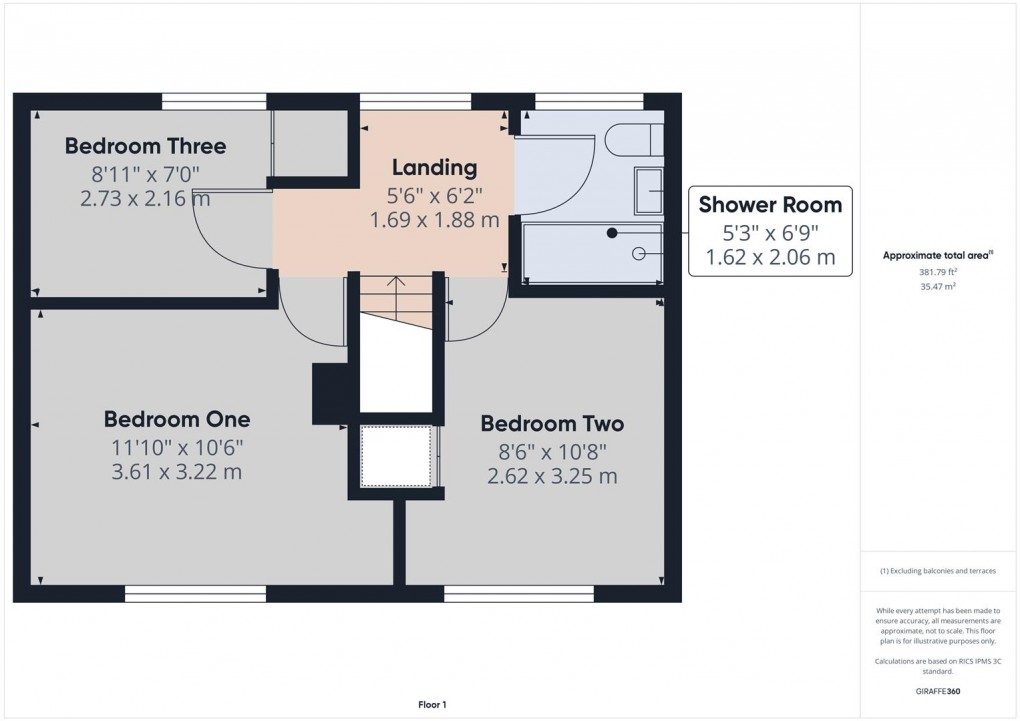 Floorplan for Chatsworth Road, Buxton