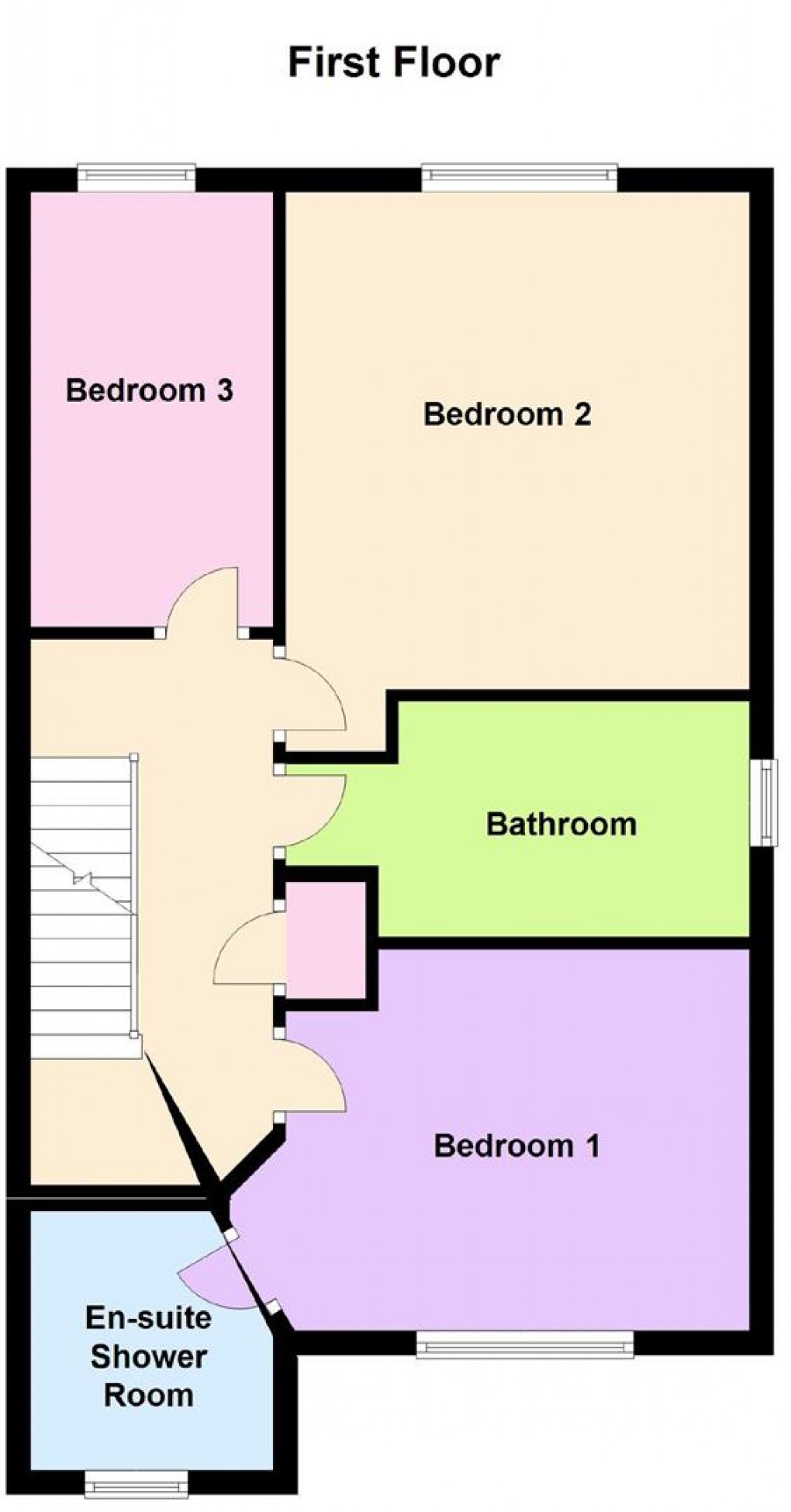 Floorplan for The Meadows, Dove Holes