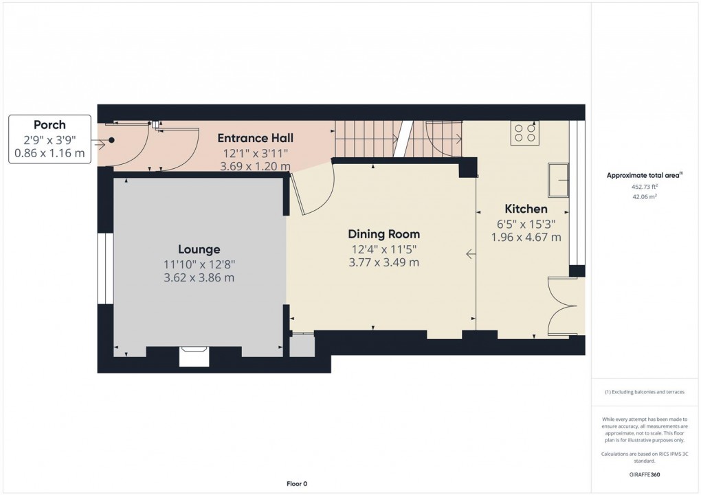 Floorplan for South Avenue, Buxton