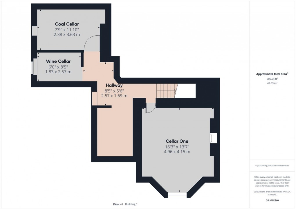 Floorplan for White Knowle Road, Buxton