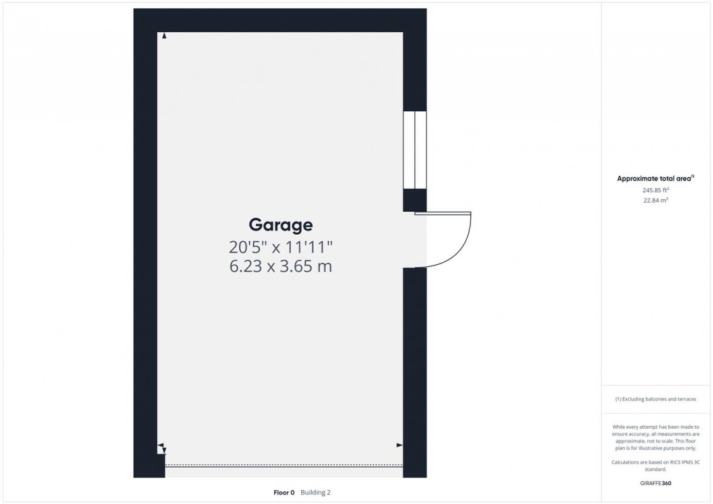 Floorplan for White Knowle Road, Buxton