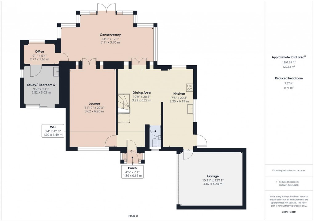 Floorplan for Alder Grove, Buxton