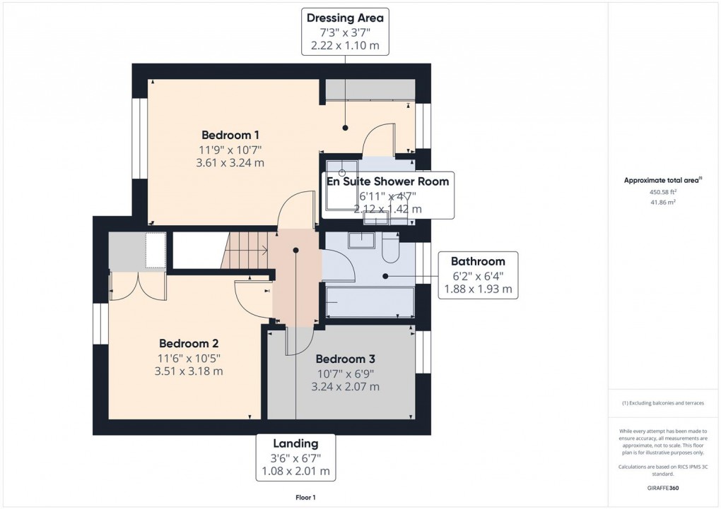 Floorplan for Lime Kiln Way, Buxton